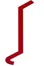 Планка примыкания к штробу 20*60*20*2000